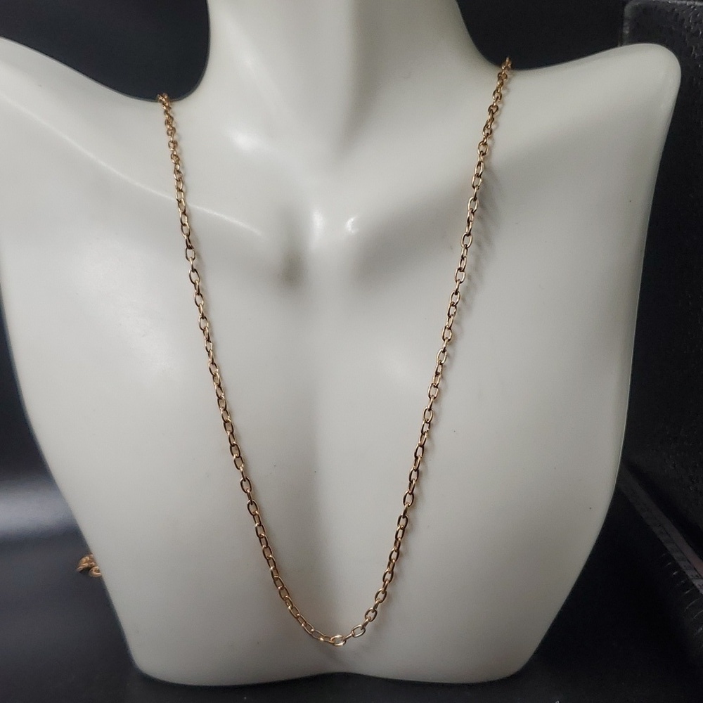 N3535 simplistic lace chain necklace‎